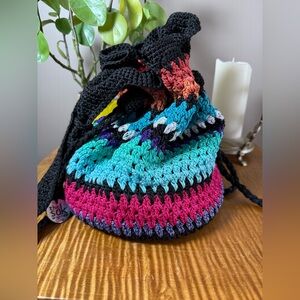 The Sak Colorful Crochet Mini Bag